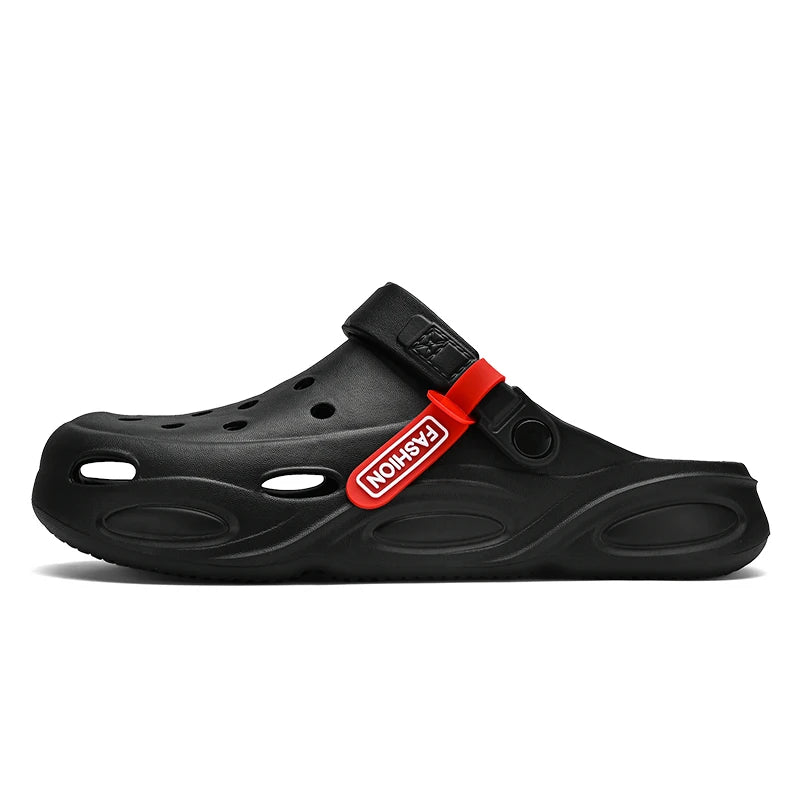 Summer Sandals Men New Fashion Cave Shoes Comfortable Soft Sole Outdoor Indoor Men's  Garden Clogs Beach Shoes Slippers