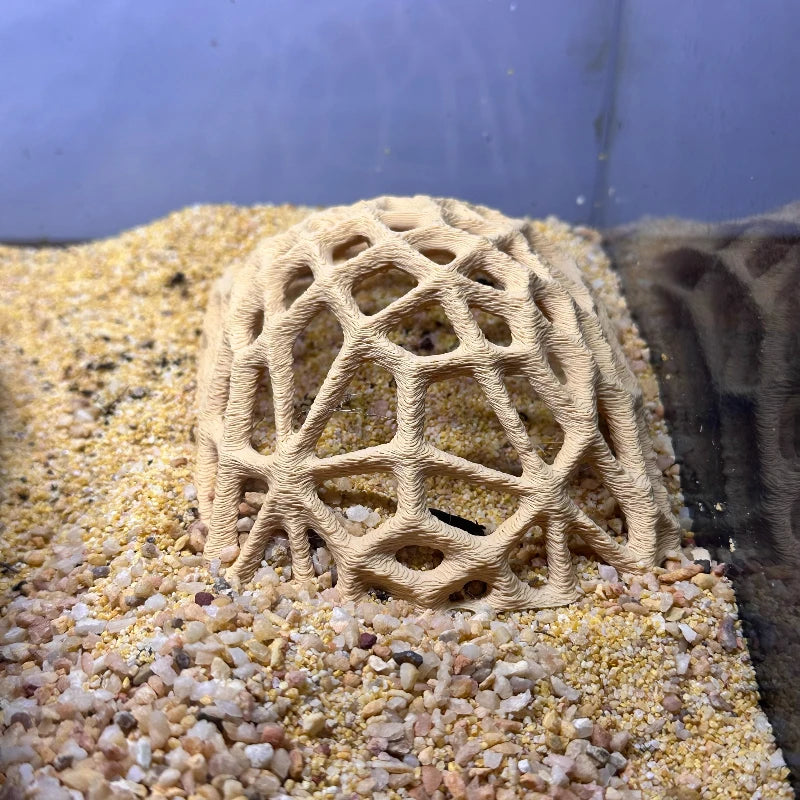 3D Printing，Fish Tank Hiding Cave for Small Fish and Shrimp Reptile Breeding Rest Play，Aquarium Landscape Decoration